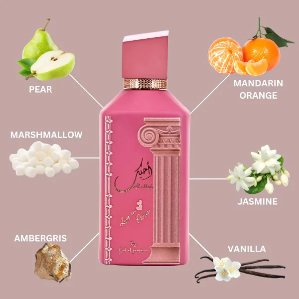 Ard Al Zaafaran Ahubbak Love In Paris 100ml Eau De Parfum Spray - Image 4