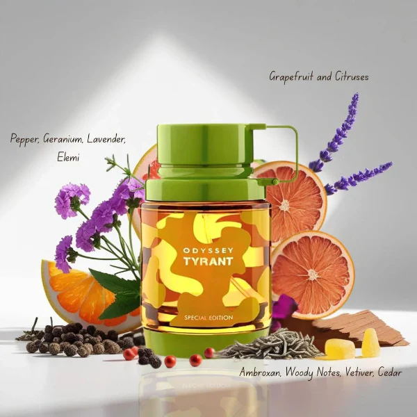 Armaf Odyssey Tyrant 100ml Eau De Parfum Spray - Image 4