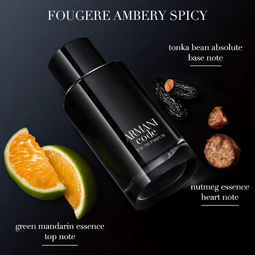 Armani Code Pour Homme 50ml Eau De Parfum Refillable Spray - Image 3