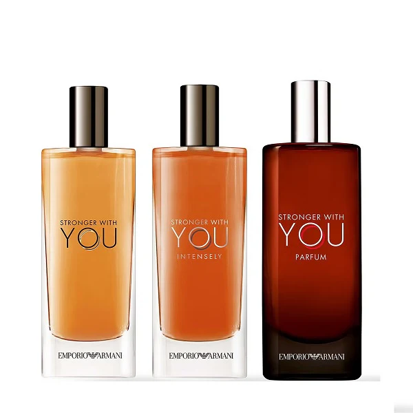 Armani Stronger With You 3 x 15ml Spray Gift Set 2025 - Image 2