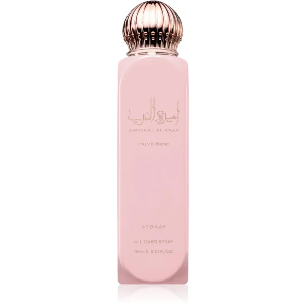 Asdaaf Ameerat Al Arab Prive Rose 150ml All Over Spray - Image 2