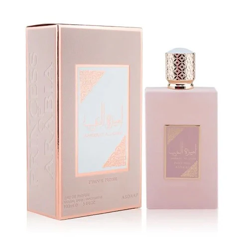 Asdaaf Ameera Al Arab Prive Rose 100ml Eau De Parfum Spray