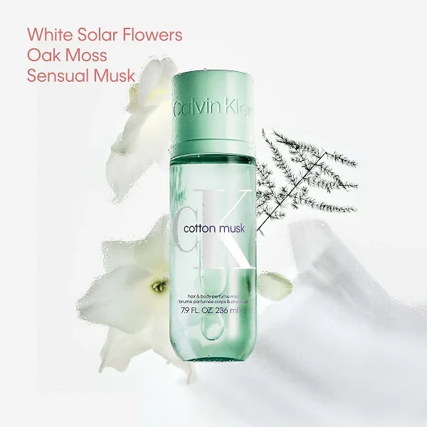 Calvin Klein Cotton Musk 236ml Hair & Body Perfume Mist - Image 2