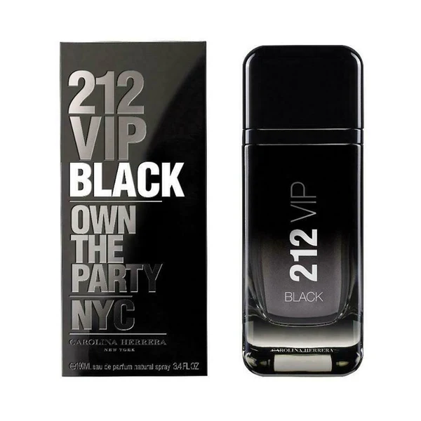 CAROLINA HERRERA 212 VIP BLACK FOR MEN 100ML EDP SPRAY BRAND NEW & SEALED