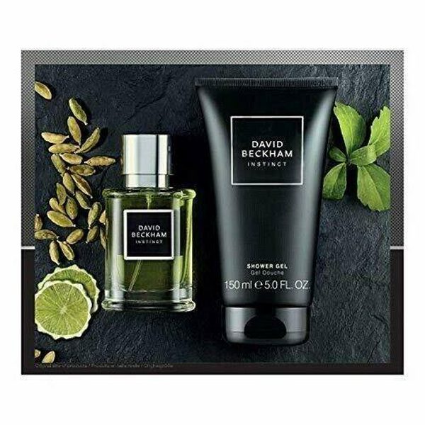 David Beckham Instinct 30ml Eau De Toilette Spray + 150ml Shower Gel