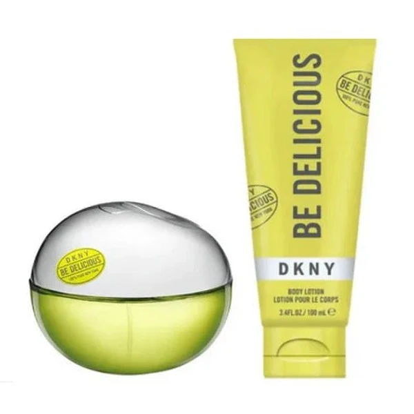 Dkny Be Delicious 30ml Eau De Parfum Spray + 100ml Body Lotion Gift Set - Image 2