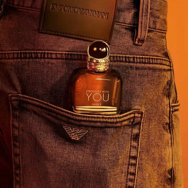 Emporio Armani Stronger With You Amber 100ml Eau De Parfum Spray - Image 4