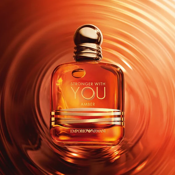 Emporio Armani Stronger With You Amber 100ml Eau De Parfum Spray - Image 5