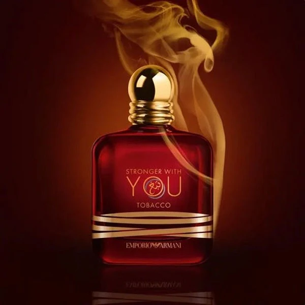 Emporio Armani Stronger With You Tobacco 100ml Eau De Parfum Spray - Image 3