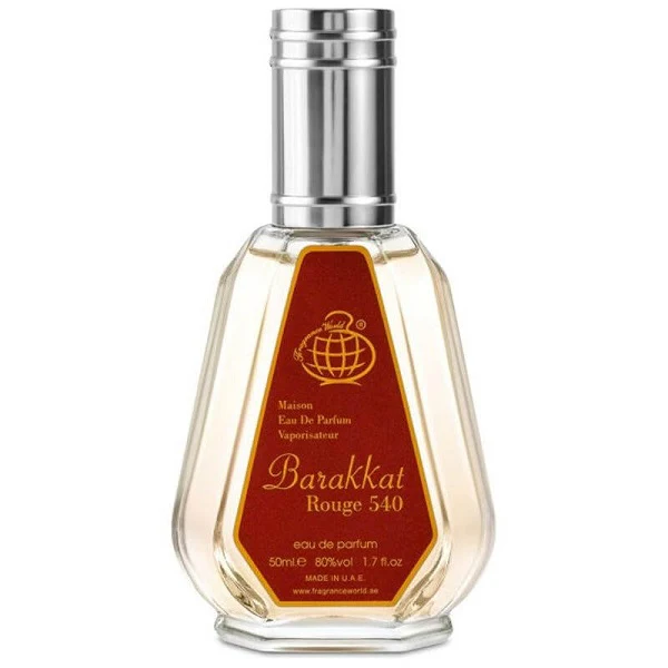 Fragrance World Barakkat Rouge 540 50ml  Eau De Parfum Spray - Image 2