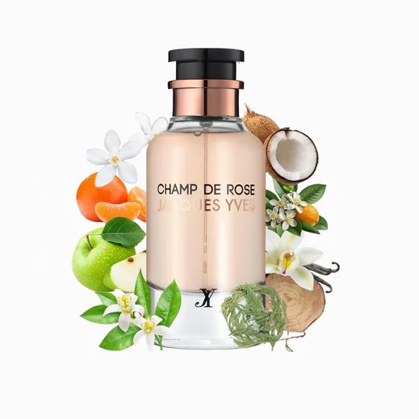 Fragrance World Champ De Rose Jacques Yves 100ml Eau De Parfum Spray - Image 3