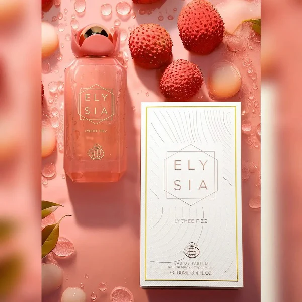 Fragrance World Elysia Lychee Fizz 100ml Eau De Parfum Spray - Image 3