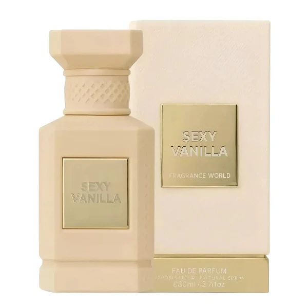 Fragrance World Sexy Vanilla 80ml Eau De Parfum Spray