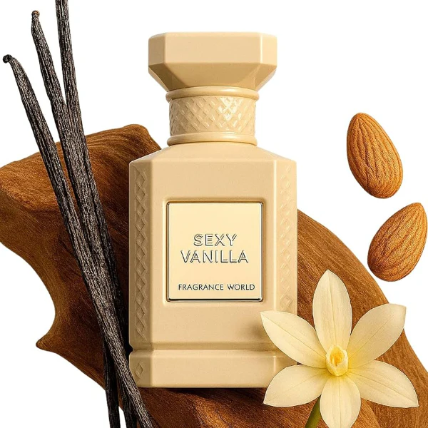 Fragrance World Sexy Vanilla 80ml Eau De Parfum Spray - Image 3