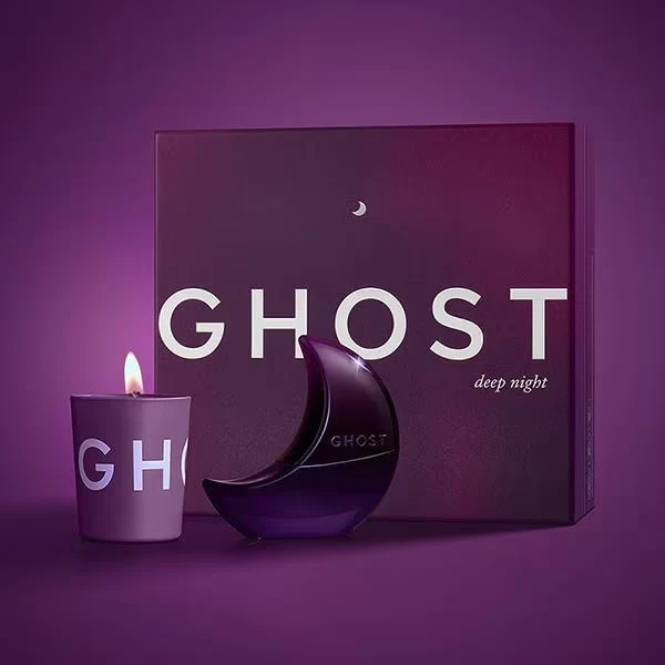 Ghost Deep Night 30ml EDT Spray + 75g Scented Candle Gift Set 2025 - Image 2