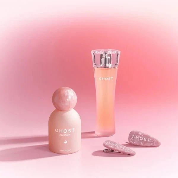 Ghost Sweetheart 30ml EDT Spray + 50ml Hair Perfume + 2 x Pearlescent Hair Clips Gift Set 2025 - Image 2