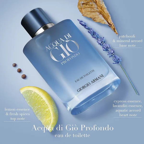 Giorgio Armani Acqua di Gio Profondo 100ml Eau De Toilette Spray - Image 3
