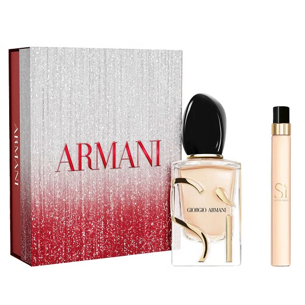 Giorgio Armani Si 50ml EDP Spray + 10ml EDP Spray Gift Set 2025