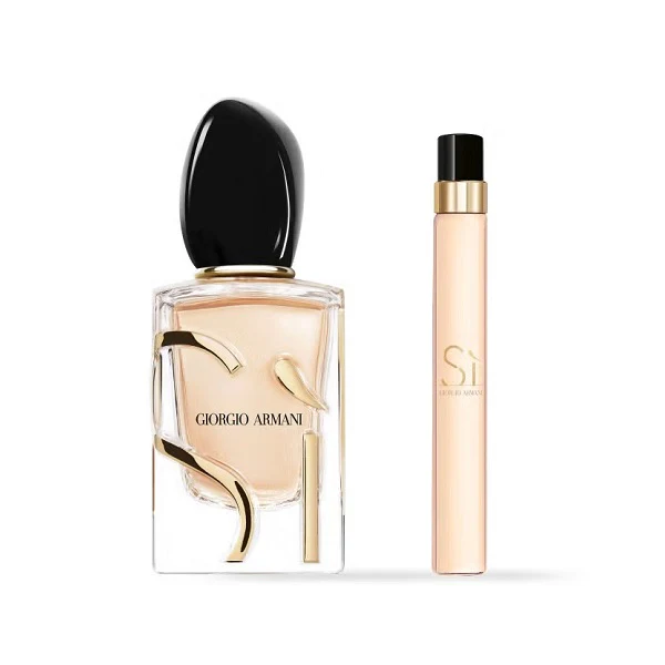 Giorgio Armani Si 50ml EDP Spray + 10ml EDP Spray Gift Set 2025 - Image 2