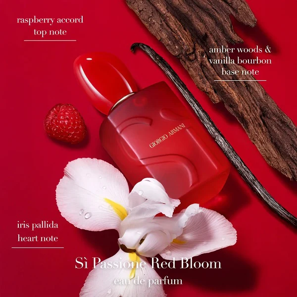 Giorgio Armani Si Passione Red Bloom 50ml Eau De Parfum Spray - Image 3