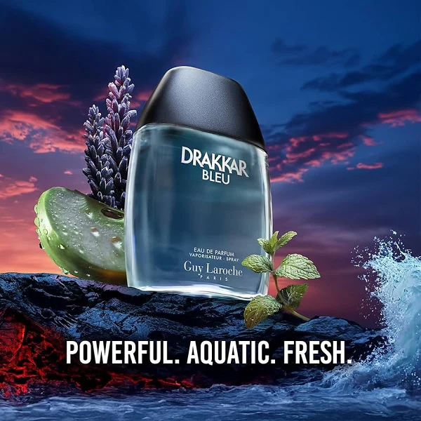 Guy Laroche Drakkar Bleu 100ml Eau De Parfum Spray - Image 3