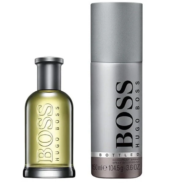 Hugo Boss Bottled 50ml Eau De Toilette + 150ml Deodorant Spray Gift Set - Image 2
