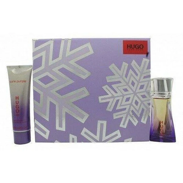 Hugo Boss Pure Purple 30ml Eau De Parfum + 50ml Body Lotion