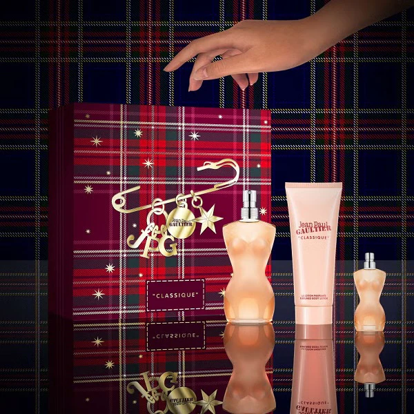 Jean Paul Gaultier Classique 50ml EDT Spray + 6ml EDT + 75ml Body Lotion Gift Set 2025 - Image 4