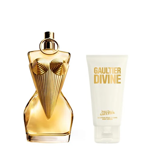 Jean Paul Gaultier Divine 50ml EDP Spray + 75 ml Body Lotion Gift Set 2024 - Image 2