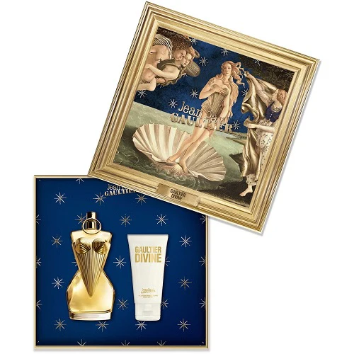 Jean Paul Gaultier Divine 50ml EDP Spray + 75 ml Body Lotion Gift Set 2024 - Image 3
