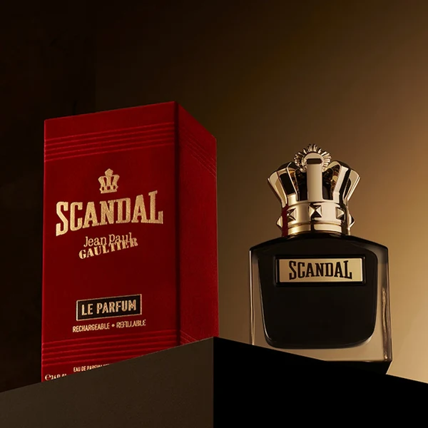 Jean Paul Gaultier Scandal Le Parfum Pour Homme 150ml EDP Intense Refillable Spray - Image 5