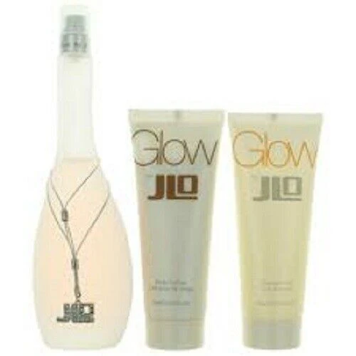 Jennifer Lopez J Lo Glow 100ml Edt +75ml Body Lotion + 75ml Shower Gel - Image 2