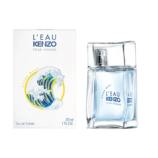 Kenzo L'eau Hyper Wave Pour Homme 30ml Eau De Toilette Spray