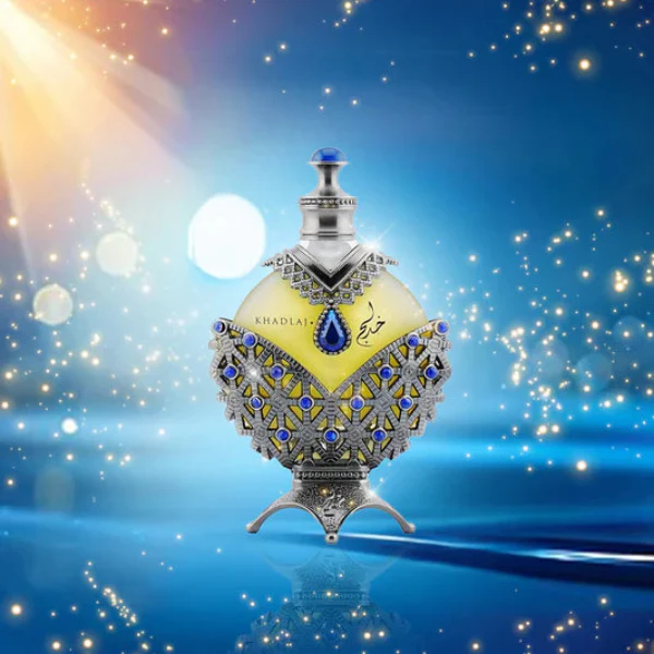 Khadlaj Hareem Al Sultan Blue 35ml Concentrated Oil Pefume - Image 3