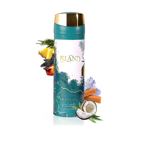 Khadlaj island 200ml Perfumed Body Spray - Image 2