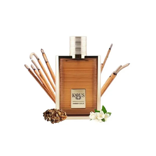 Khadlaj Karus Amber Gold 100ml Eau De Parfum Spray - Image 3