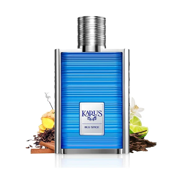 Khadlaj Karus Blu Spice 100ml Eau De Parfum Spray - Image 3