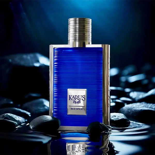 Khadlaj Karus Blu Spice 100ml Eau De Parfum Spray - Image 4