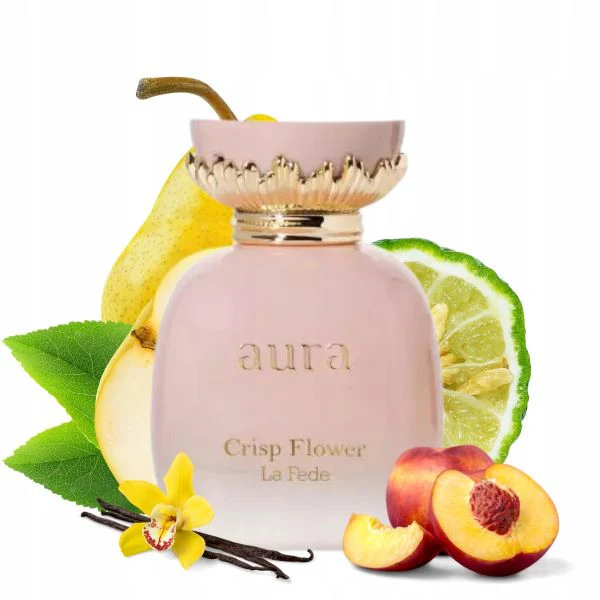 Khadlaj La Fede Aura Crisp Flower 100ml Eau De Parfum Spray - Image 3