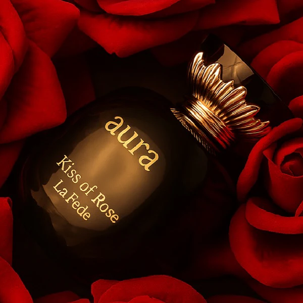 Khadlaj La Fede Aura Kiss Of Rose 100ml Eau De Parfum Spray - Image 4