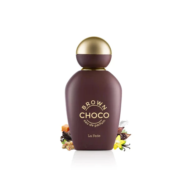 Khadlaj La Fede Choco Brown 100ml Eau De Parfum Spray - Image 3