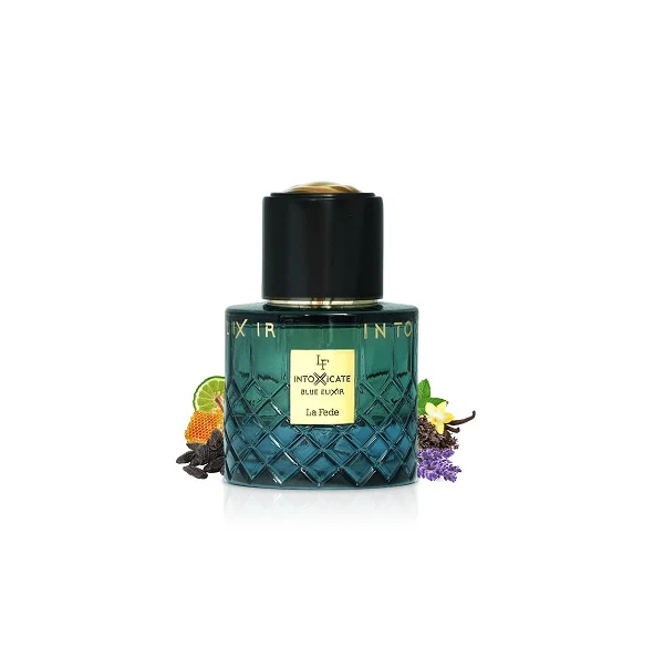 Khadlaj La Fede Intoxicate Blue Elixir 100ml Extrait De Parfum Spray - Image 3