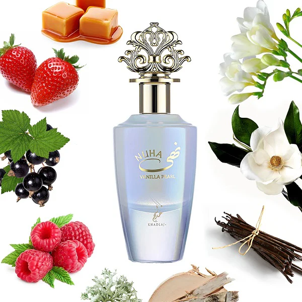 Khadlaj Nuha Vanilla Pearl 85ml Eau De Parfum Spray - Image 4