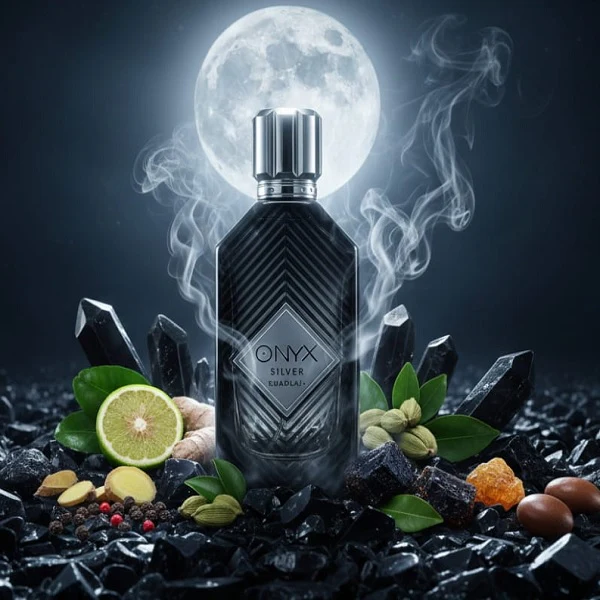 Khadlaj Onyx Silver 100ml Eau De Parfum Spray - Image 3