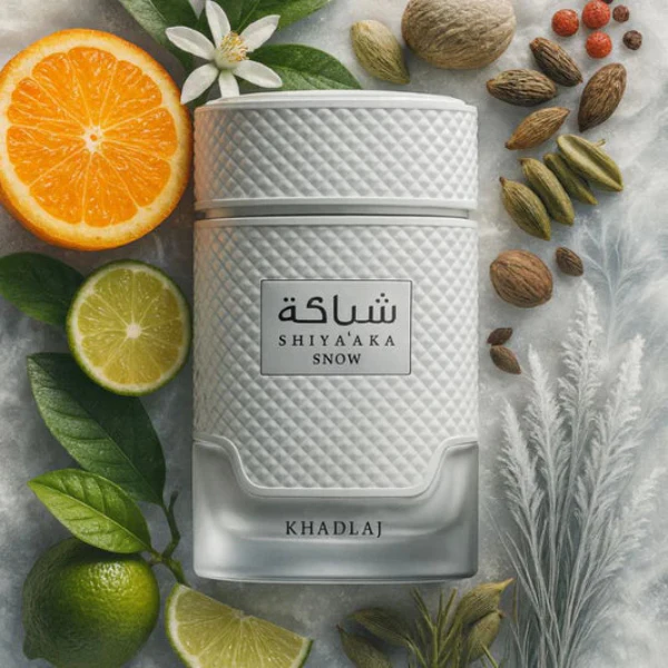 Khadlaj Shiyaaka Snow 100ml Eau De Parfum Spray - Image 4