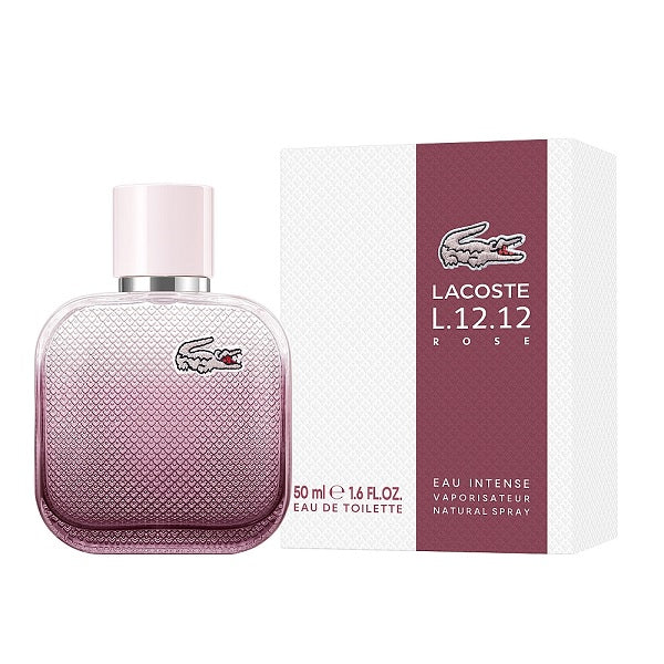 Lacoste L.12.12 Rose Eau Intense 50ml Eau De Toilette Spray
