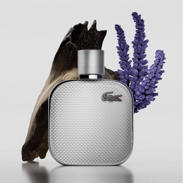 Lacoste L.12.12 Silver Grey 50ml Eau De Parfum Spray - Image 3