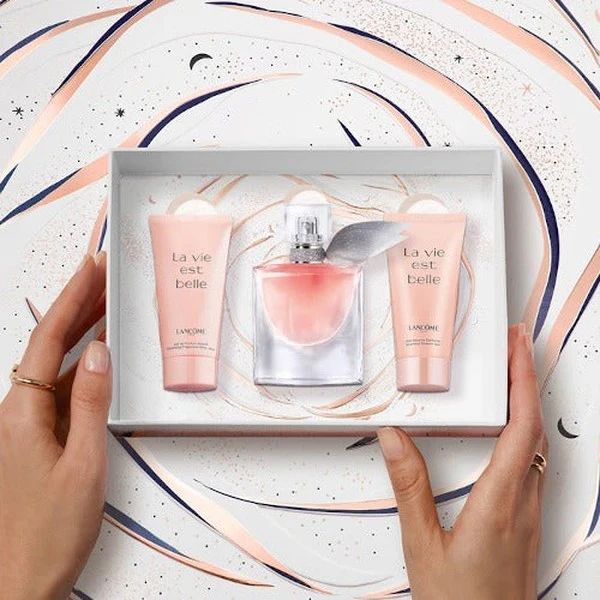 Lancome La Vie Est Belle 30ml EDP Spray + 50ml Body Lotion + 50ml Shower Gel Gift Set 2023 - Image 2