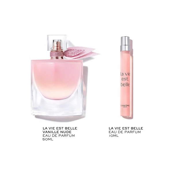Lancome La Vie Est Belle Vanille Nude 50ml EDP Spray + 10ml EDP Spray 2026 - Image 2