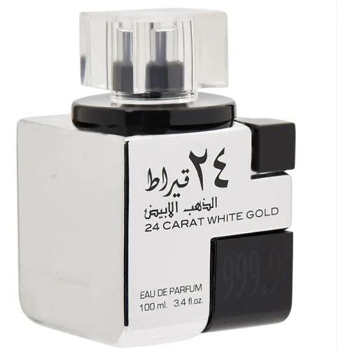 Lattafa 24 Carat White Gold 100ml Eau De Parfum Spray - Image 2
